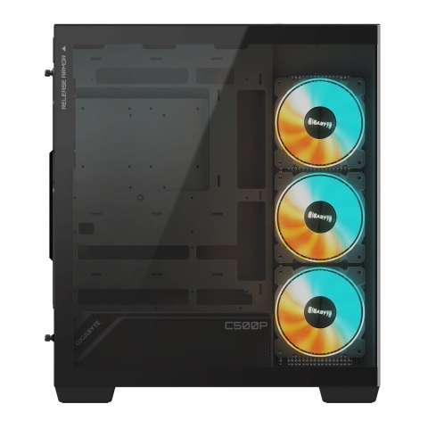 Gigabyte GIGABYTE C500 PANORAMIC STEALTH Midi Tower Czarny