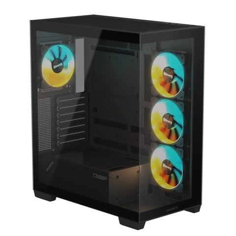 Gigabyte GIGABYTE C500 PANORAMIC STEALTH Midi Tower Czarny