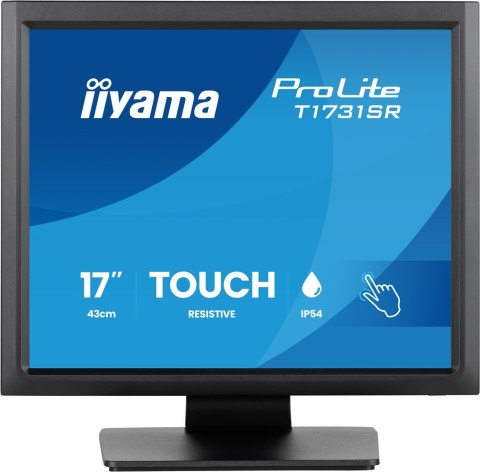 IIYAMA Iiyama ProLite T1731SR-B2S monitor komputerowy 43,2 cm (17") 1280 x 1024 px Ekran dotykowy
