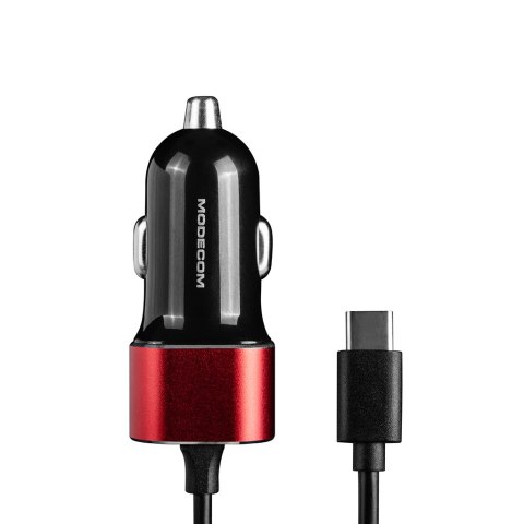 MODECOM CU2K-09-TC ŁADOWARKA SAMOCHODOWA (USB + USB Typ C) MODECOM