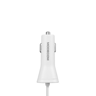 MODECOM KULL ROYAL ZASILACZ USB DO SAMOCHODU Z KABLEM LIGHTNING MODECOM