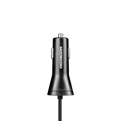 MODECOM KULU ROYAL ZASILACZ USB DO SAMOCHODU Z KABLEM microUSB MODECOM