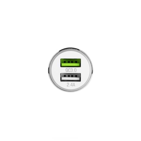 MODECOM QCU2-07 ŁADOWARKA SAMOCHODOWA (Quick Charge 3.0 + USB) MODECOM