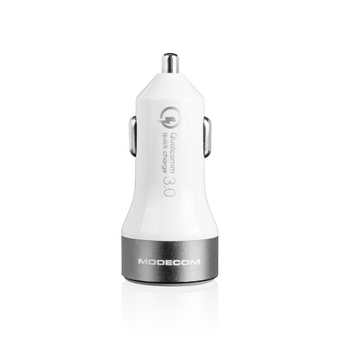 MODECOM QCU2-07 ŁADOWARKA SAMOCHODOWA (Quick Charge 3.0 + USB) MODECOM
