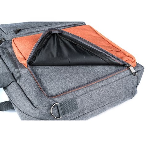 MODECOM RENO 15 POMARAŃCZOWA TORBA/PLECAK DO LAPTOPA MODECOM
