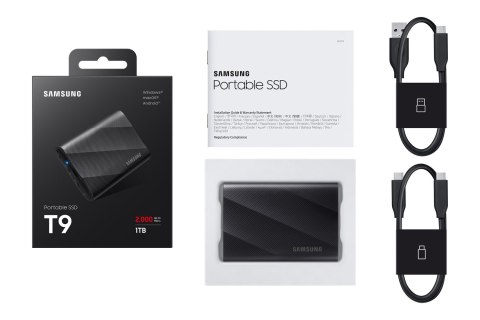 Samsung Samsung MU-PG1T0B 1 TB USB Type-C 3.2 Gen 2 (3.1 Gen 2) Czarny