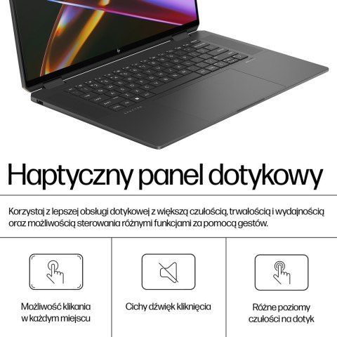 Hewlett-Packard HP Spectre x360 16-aa0233nw Ultra 7 155H 16" 2.8K Touch OLED 120Hz AG 16GB DDR5 6400 SSD1TB RTX 4050_6GB Cam 9MP 83Wh W11Pro 2Y
