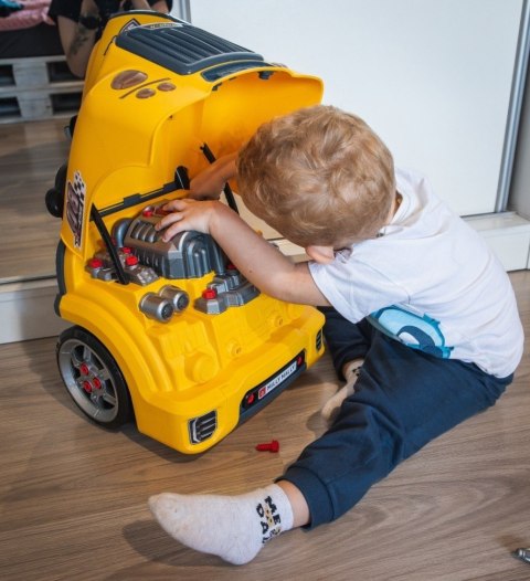 Milly Mally Zestaw mechanik warsztat silnik rozkręcalny N-Gine żółty