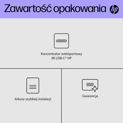 Hewlett-Packard HP 4K USB-C Multiport Hub (EU)