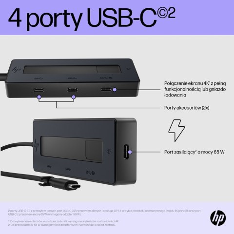 Hewlett-Packard HP 4K USB-C Multiport Hub (EU)