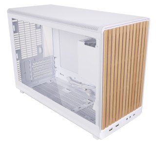 LIAN LI Obudowa PC Lian Li DAN A3-mATX Wood Edition, Szkło hartowane, Micro-ATX - Buk, biała