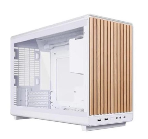 LIAN LI Obudowa PC Lian Li DAN A3-mATX Wood Edition, Szkło hartowane, Micro-ATX - Buk, biała