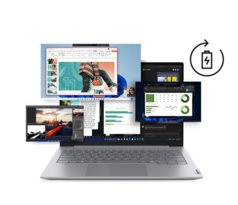 Lenovo Laptop ThinkBook 14 G8 21SJ00V6PB W11Pro Ultra 5 225U/16GB/512GB/INT/14.0 WUXGA/Luna Grey/3YR OS + CO2 Offset