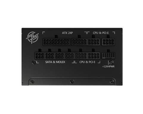 MSI MSI MPG A1000G PCIE5 moduł zasilaczy 1000 W 20+4 pin ATX ATX Czarny