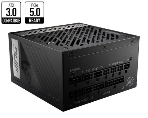 MSI MSI MPG A1000G PCIE5 moduł zasilaczy 1000 W 20+4 pin ATX ATX Czarny