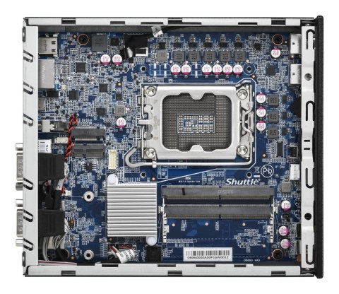 Shuttle Shuttle DB860 komputer typu barebone Wielkość PC 1.35L Czarny Intel B860 LGA 1851 (Socket V1)
