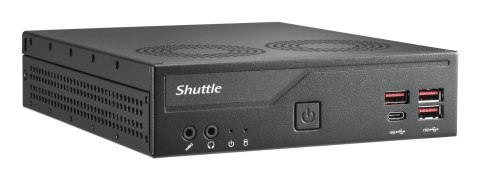Shuttle Shuttle DB860 komputer typu barebone Wielkość PC 1.35L Czarny Intel B860 LGA 1851 (Socket V1)