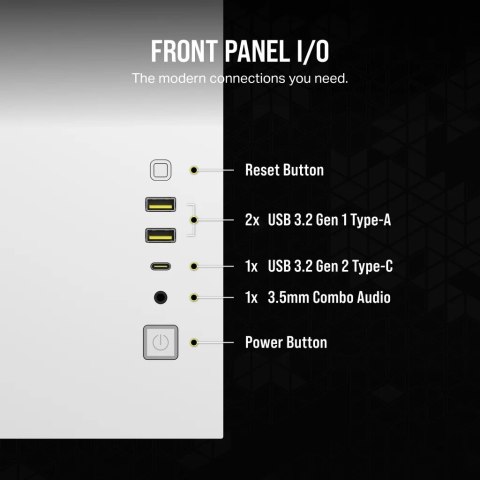 Corsair Obudowa CORSAIR Geh Micro-ATX 2500X LINK Tempe