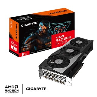 Gigabyte Gigabyte GAMING Radeon RX 7600 OC 8G AMD 8 GB GDDR6