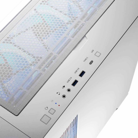 MODECOM HORIZON ARGB FLOW MIDI BIAŁA OBUDOWA KOMPUTEROWA MODECOM