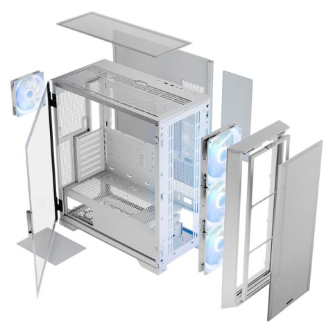 MODECOM HORIZON ARGB FLOW MIDI BIAŁA OBUDOWA KOMPUTEROWA MODECOM