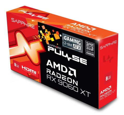 Sapphire Karta graficzna VGA PCIE16 RX9060XT 8GB GDDR6 SAPPHIRE