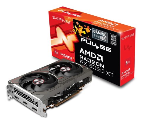 Sapphire Karta graficzna VGA PCIE16 RX9060XT 8GB GDDR6 SAPPHIRE