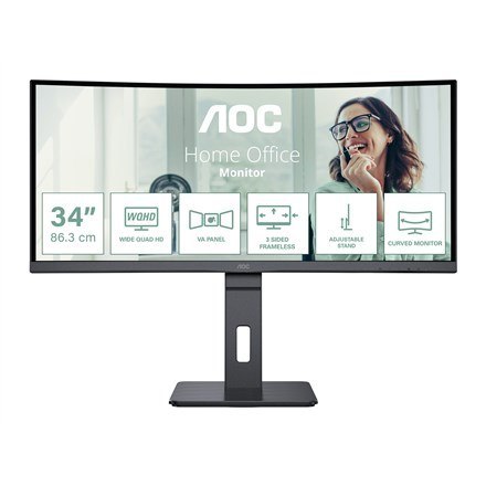 AOC MONITOR AOC LED 34" CU34P3CV