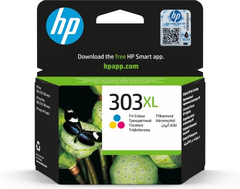 Hewlett-Packard ORIGINAL HP 303XL HIGH YIELD/TRI-COLOR INK CARTRIDGE