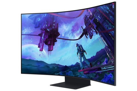 Samsung Samsung G97NC monitor komputerowy 139,7 cm (55") 3840 x 2160 px 4K Ultra HD LED Czarny