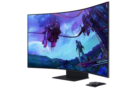 Samsung Samsung G97NC monitor komputerowy 139,7 cm (55") 3840 x 2160 px 4K Ultra HD LED Czarny
