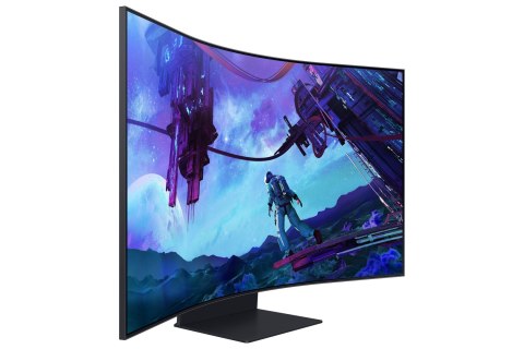 Samsung Samsung G97NC monitor komputerowy 139,7 cm (55") 3840 x 2160 px 4K Ultra HD LED Czarny