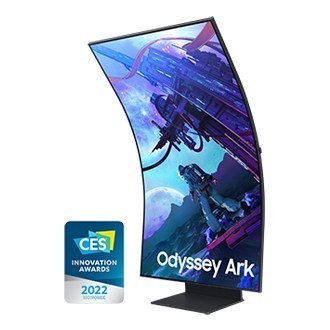 Samsung Samsung G97NC monitor komputerowy 139,7 cm (55") 3840 x 2160 px 4K Ultra HD LED Czarny