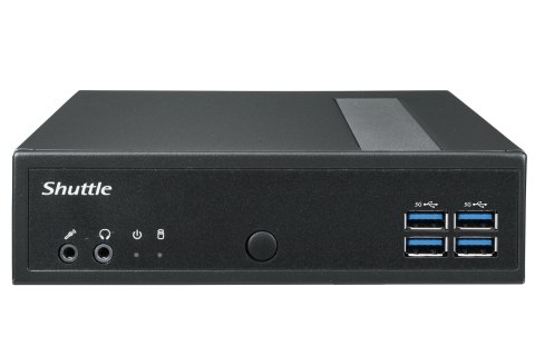Shuttle Shuttle DL30N komputer typu barebone Wielkość PC 1.35L Czarny N100