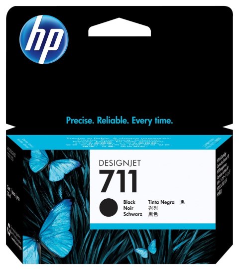 Hewlett-Packard HP Czarny wkład atramentowy 711 DesignJet 38 ml