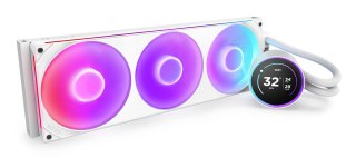 NZXT NZXT Kraken Elite 420 RGB Procesor Chłodnica cieczy all-in-one 14 cm Biały 1 szt.