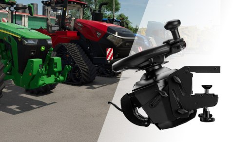 THRUSTMASTER Thrustmaster T128 SimTask Farming Pack Czarny Kierownica + pedały + dźwignia zmiany biegów PC, PlayStation 4, PlayStation 5