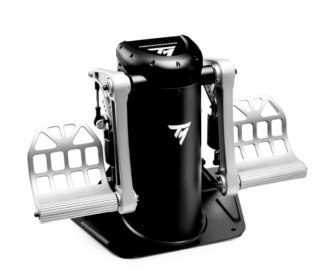 THRUSTMASTER Thrustmaster TPR Rudder Czarny, Srebrny USB Flight Sim Analogowy PC