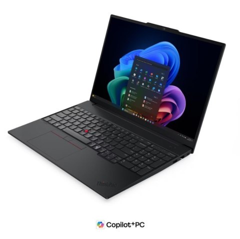 Lenovo Laptop ThinkPad E16 G3 22AY0089PB W11Pro Ultra 7 258V/32GB/1TB/INT/16.0 WUXGA/Black/1YR Premier + 3YR OS + CO2 OFFSET