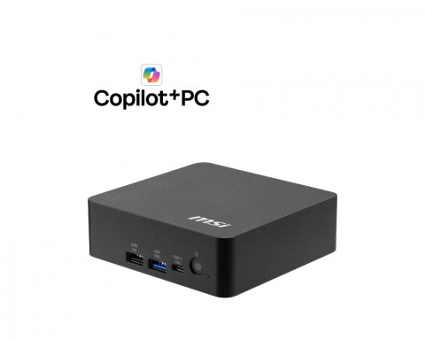 MSI Mini PC Cubi NUC AI+ 3MG-004BEU noOS/ICU7-355/WiFi/BT/Black