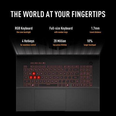 ASUS ASUS TUF Gaming A18 FA808UM-S9058 Ryzen 7 260 18.0" 2.5K 240Hz IPS-level 500nits AG 16GB DDR5 5600 SSD512 GeForce RTX 5060 8GB W