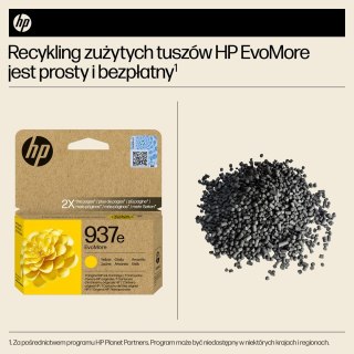 Hewlett-Packard HP Oryginalny żółty tusz 937e EvoMore