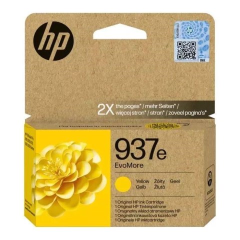 Hewlett-Packard HP Oryginalny żółty tusz 937e EvoMore