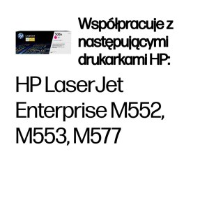Hewlett-Packard TONER CARTRIDGE 508A MAGENTA/.