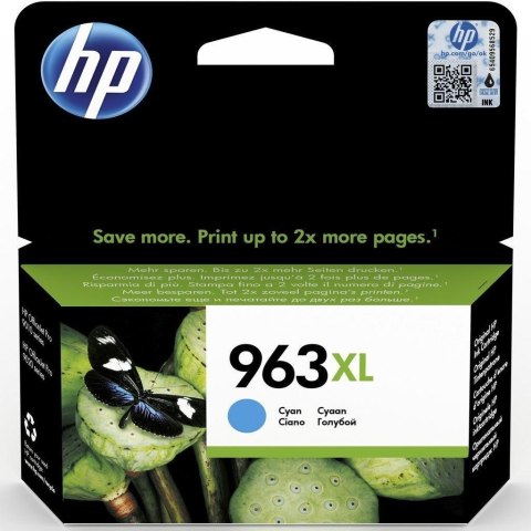 Hewlett-Packard Tusz HP niebieski HP 963XL, HP963XL=3JA27AE, 1600 str.