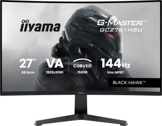 IIYAMA Iiyama G-MASTER GC2781HSU-B1 27" 144H monitor komputerowy 68,6 cm (27") 1920 x 1080 px Czarny