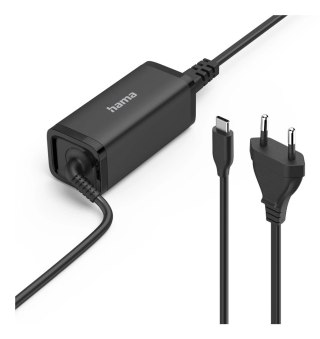 No name Hama 00200023 adapter zasilający/ inwentor Wewnętrzna 65 W Czarny