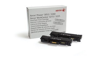 Xerox Toner dwupak BLACK 2x3.0k do Phaser3052/3260 WC3215/3225