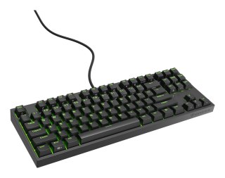 GENESIS GENESIS Thor 404 TKL klawiatura Gaming USB QWERTY Amerykański międzynarodowy Czarny