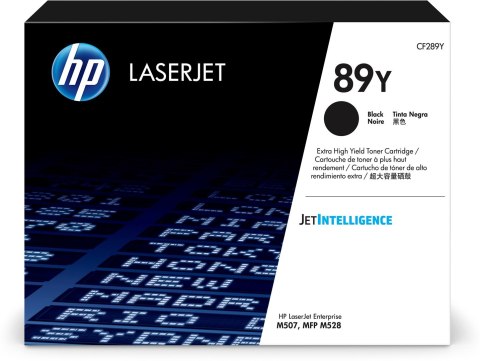 Hewlett-Packard HP 89Y oryginalny czarny toner LaserJet o bardzo dużej wydajności